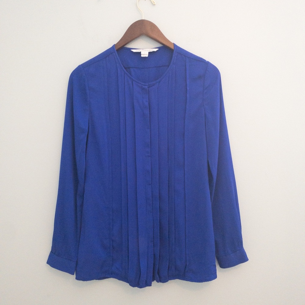 Diane Von Furstenberg Button Down Blouse